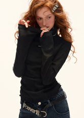 스트라이프 니트 베이스